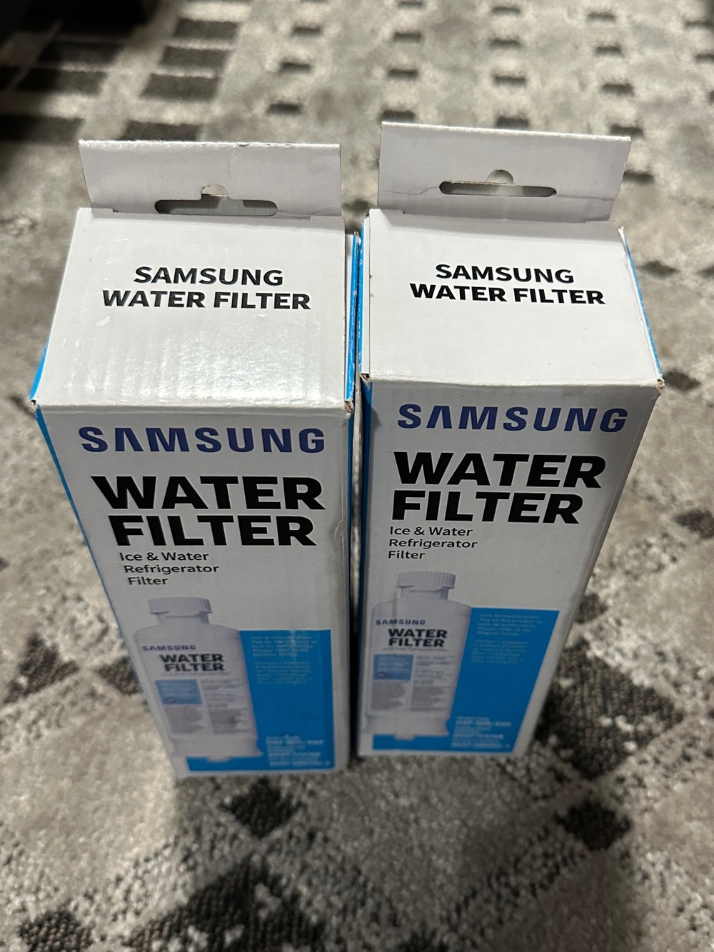 2-Pack Samsung HAF-QIN/EXP Ice Water Refrigerator Filter DA97-17376B OEM Genuine